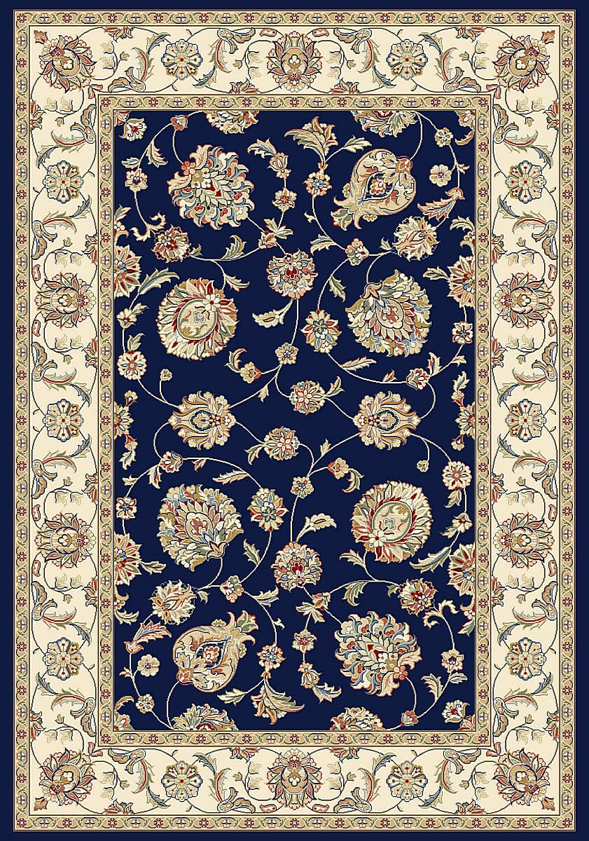 Dynamic Rugs Ancient Garden 57365 Blue / Ivory Rugs.