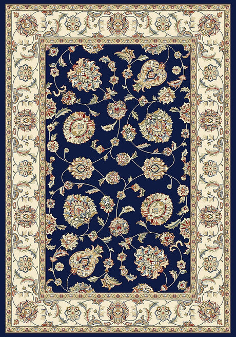 Dynamic Rugs Ancient Garden 57365 Blue / Ivory Rugs.