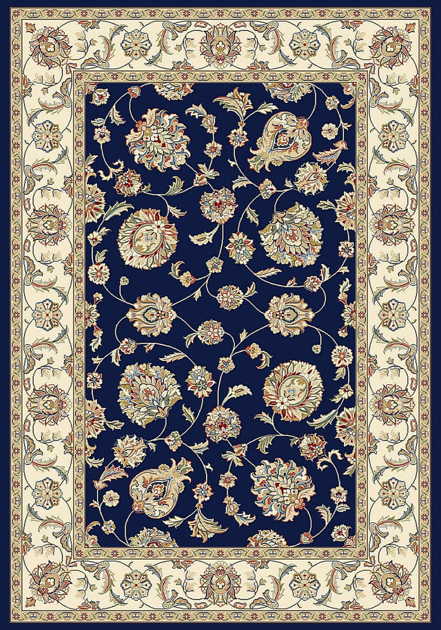 Dynamic Rugs Ancient Garden 57365 Blue / Ivory Rugs.