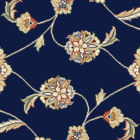 Dynamic Rugs Ancient Garden 57365 Blue / Ivory Rugs.