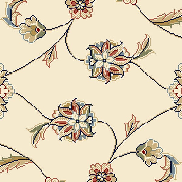 Dynamic Rugs Ancient Garden 57365 Ivory Rugs.