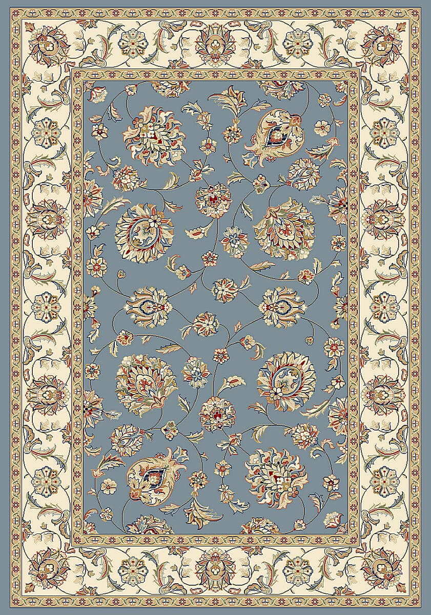 Dynamic Rugs Ancient Garden 57365 Lt.Blue / Ivory Rugs.