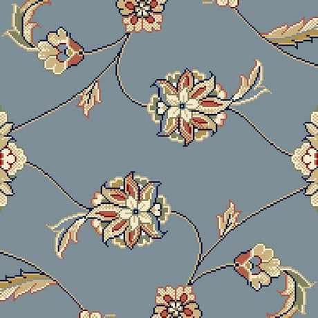 Dynamic Rugs Ancient Garden 57365 Lt.Blue / Ivory Rugs.