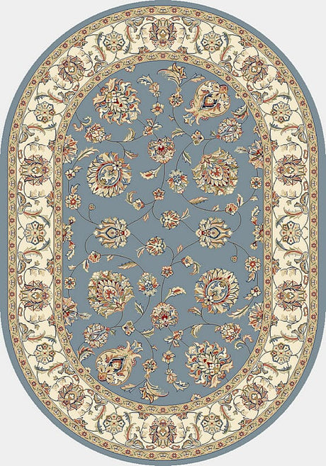 Dynamic Rugs Ancient Garden 57365 Lt.Blue / Ivory Rugs.
