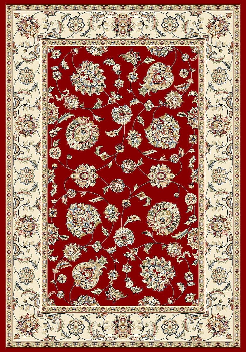Dynamic Rugs Ancient Garden 57365 Red / Ivory Rugs.