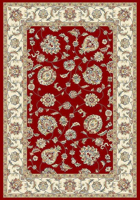 Dynamic Rugs Ancient Garden 57365 Red / Ivory Rugs.