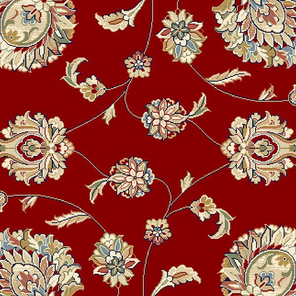 Dynamic Rugs Ancient Garden 57365 Red / Ivory Rugs.