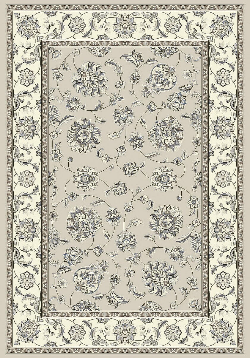 Dynamic Rugs Ancient Garden 57365 Soft Grey / Cream Rugs.