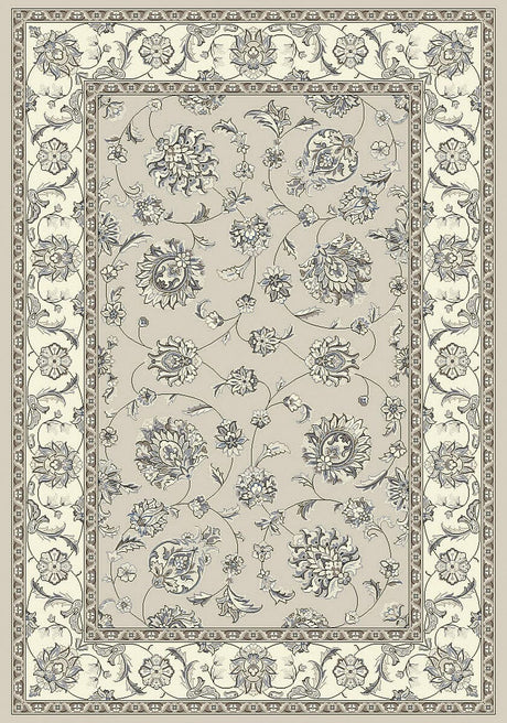 Dynamic Rugs Ancient Garden 57365 Soft Grey / Cream Rugs.