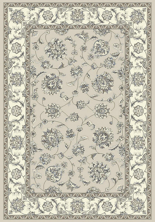 Dynamic Rugs Ancient Garden 57365 Soft Grey / Cream Rugs.
