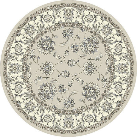 Dynamic Rugs Ancient Garden 57365 Soft Grey / Cream Rugs.