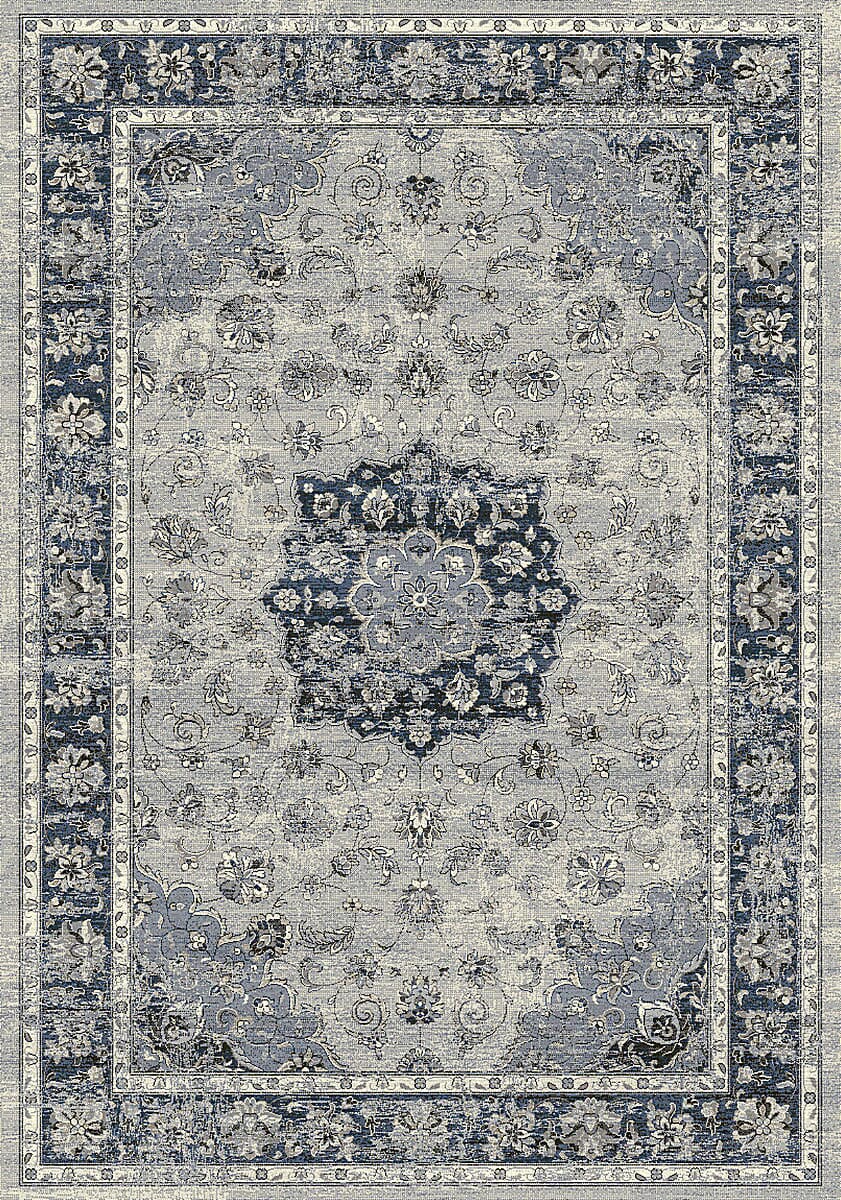 Dynamic Rugs Ancient Garden 57559 Silver / Blue Rugs.