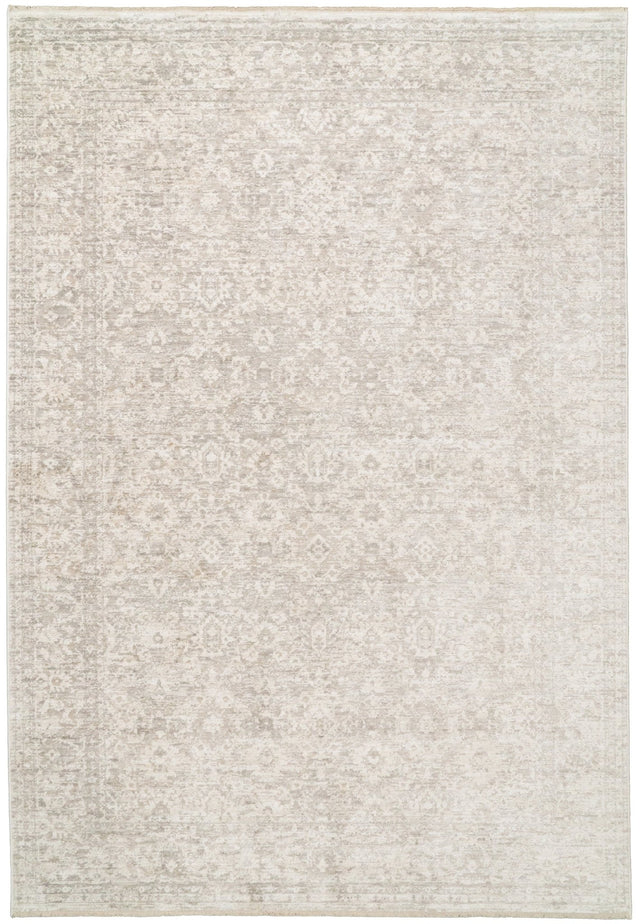 Dynamic Rugs Artemis 17553 Power Loomed Traditional Grey/Dark Grey Rug