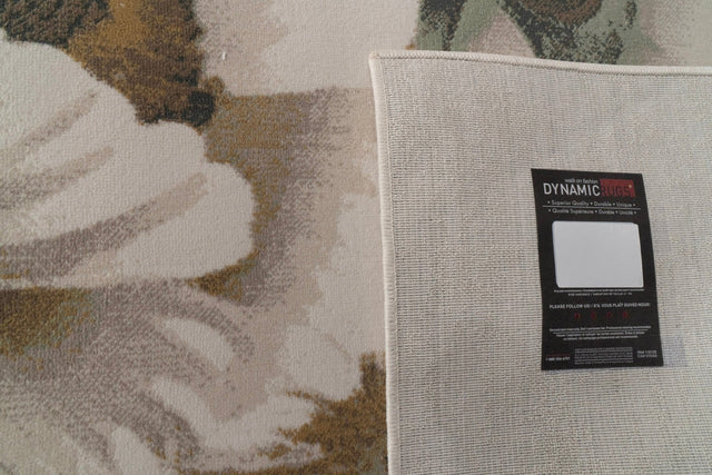 Dynamic Rugs Aspire 11363 Power Loomed Contemporary Cream/Multi Rug