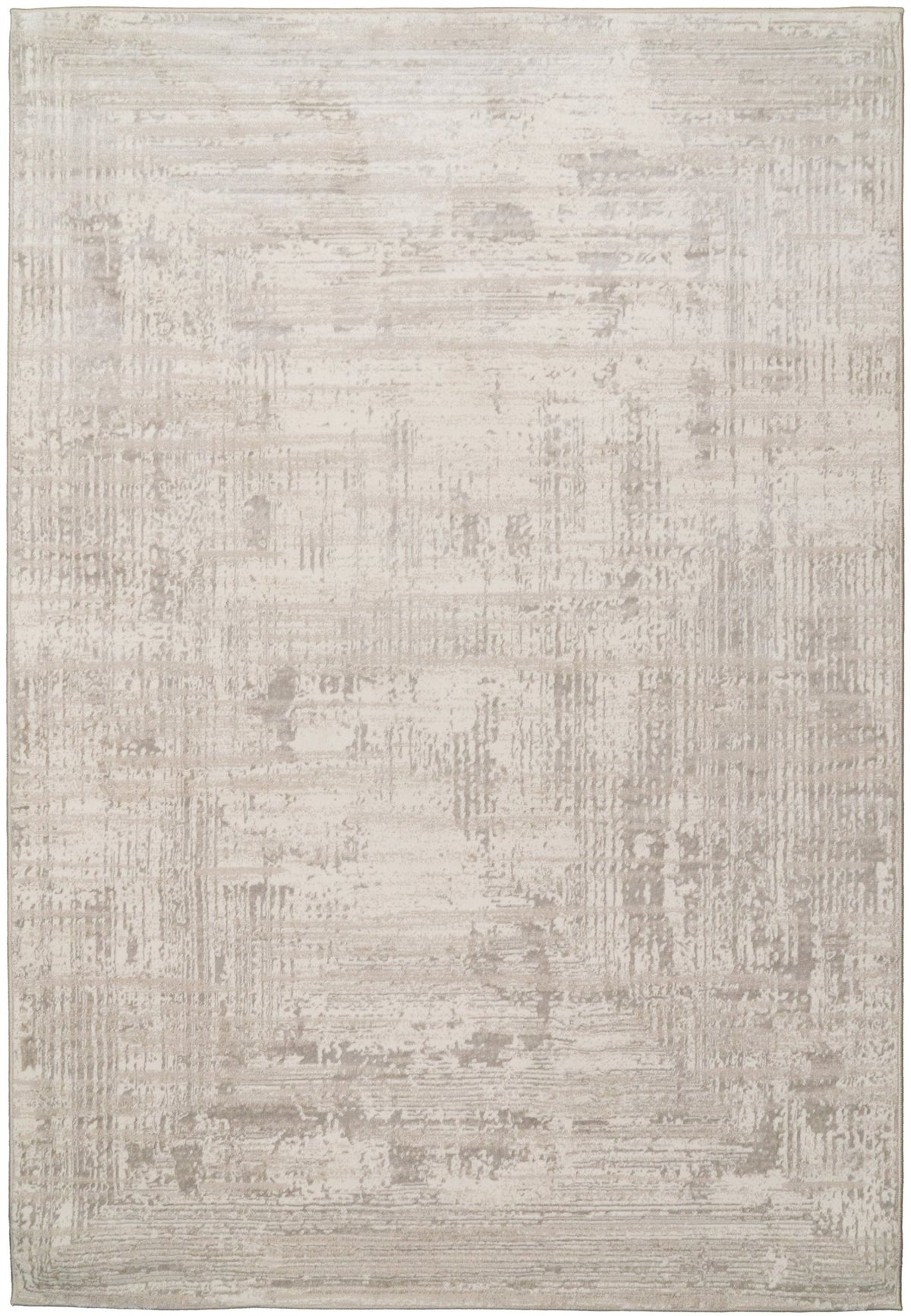 Dynamic Rugs Atlas 2579 Power Loomed Modern Ivory/Beige/Grey Rug