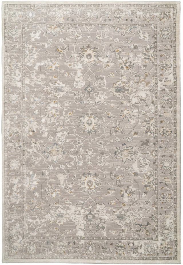 Dynamic Rugs Azure 12580 Power Loomed Traditional Cream/Grey/Blue Rug