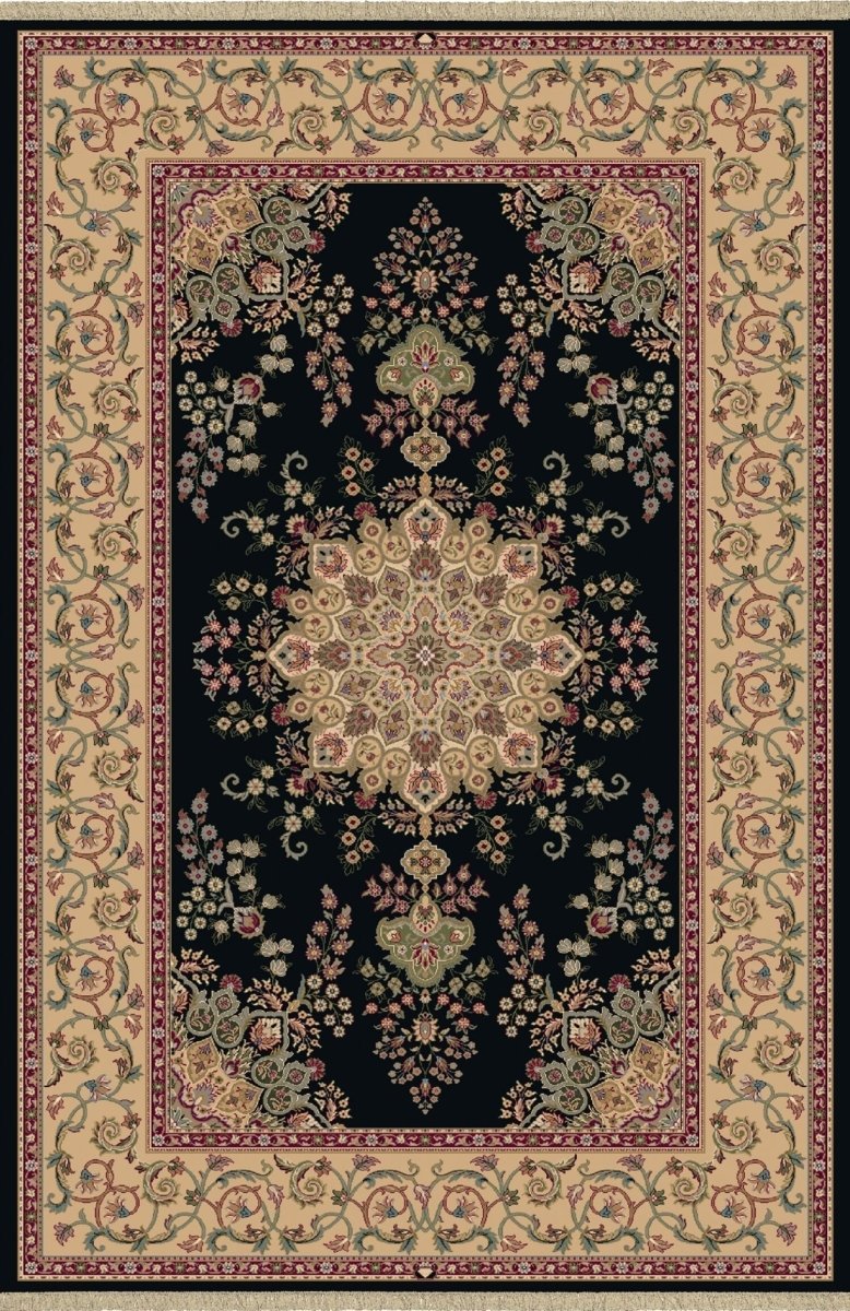 Dynamic Rugs Brilliant 7201 Black Rugs.