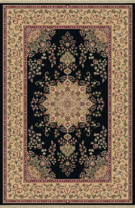 Dynamic Rugs Brilliant 7201 Black Rugs.