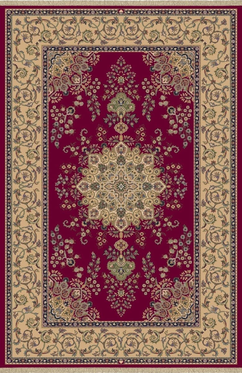 Dynamic Rugs Brilliant 7201 Red Rugs.