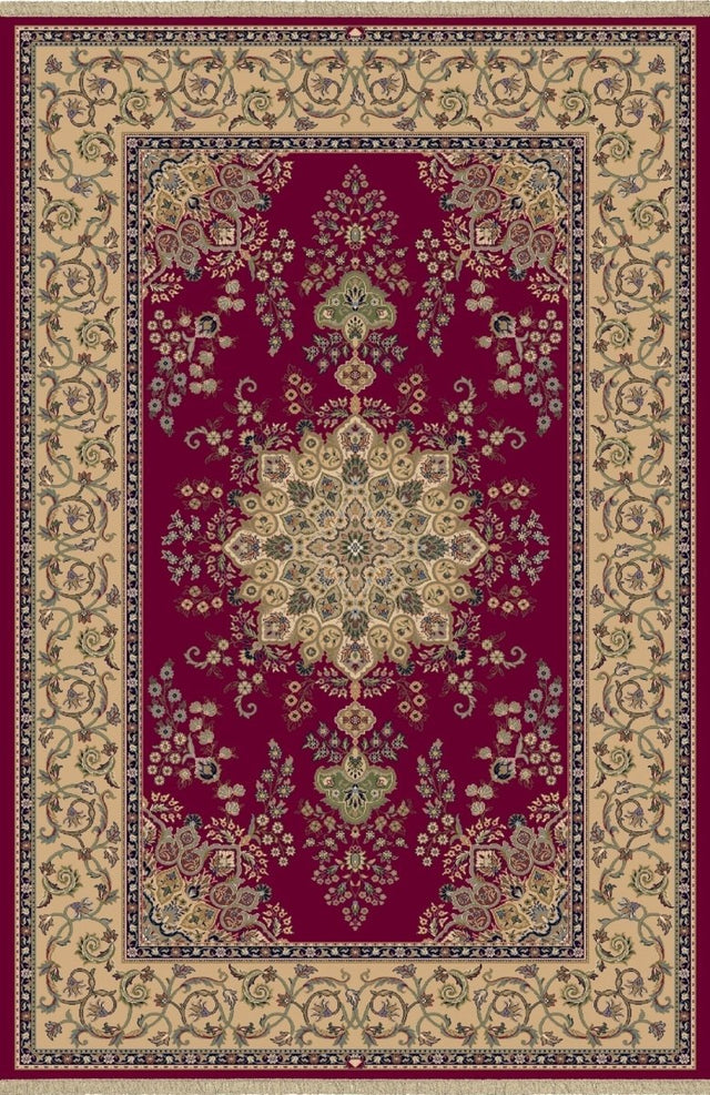 Dynamic Rugs Brilliant 7201 Red Rugs.