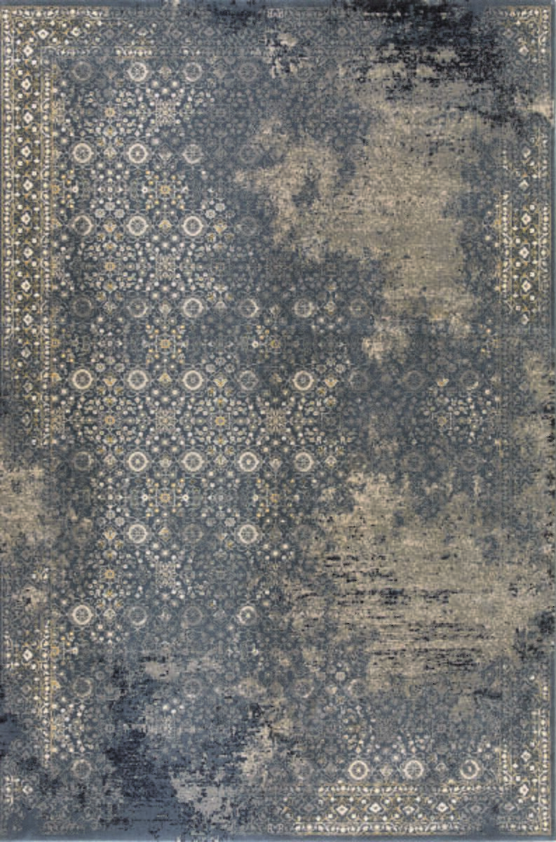 Dynamic Rugs Brilliant 72403 Blue Rugs.