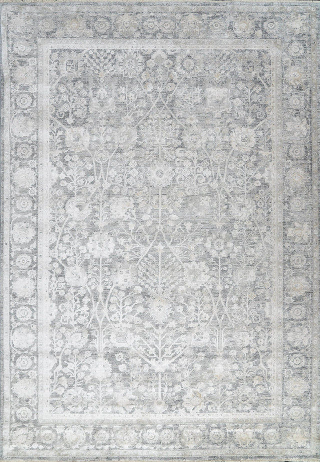 Dynamic Rugs Canyon 15470 Power Loomed Traditional Grey/Cream Rug