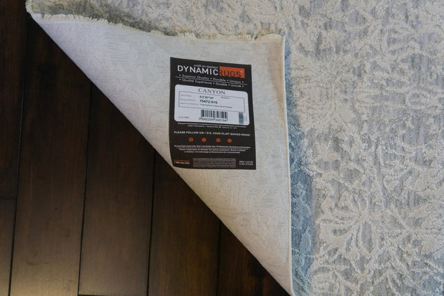 Dynamic Rugs Canyon 15472 Power Loomed Modern Grey/Cream Rug