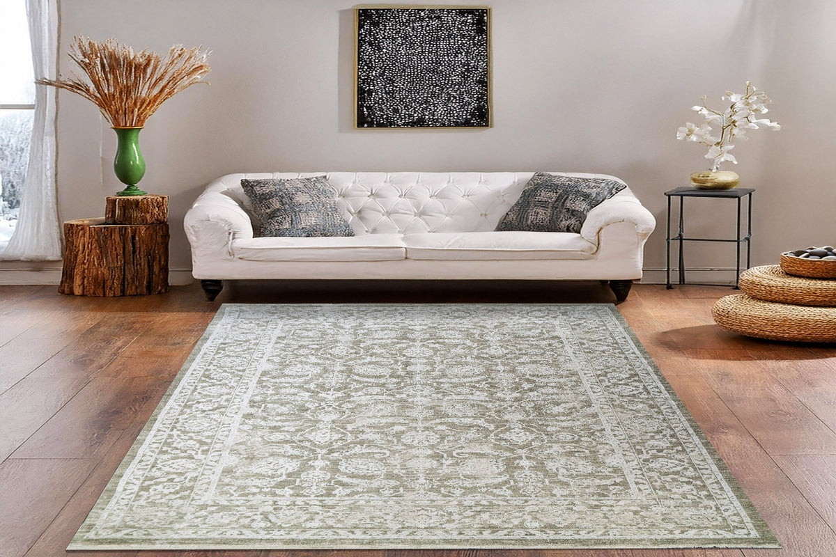 Dynamic Rugs Canyon 15475 Power Loomed Traditional Beige/Light Beige/Cream Rug
