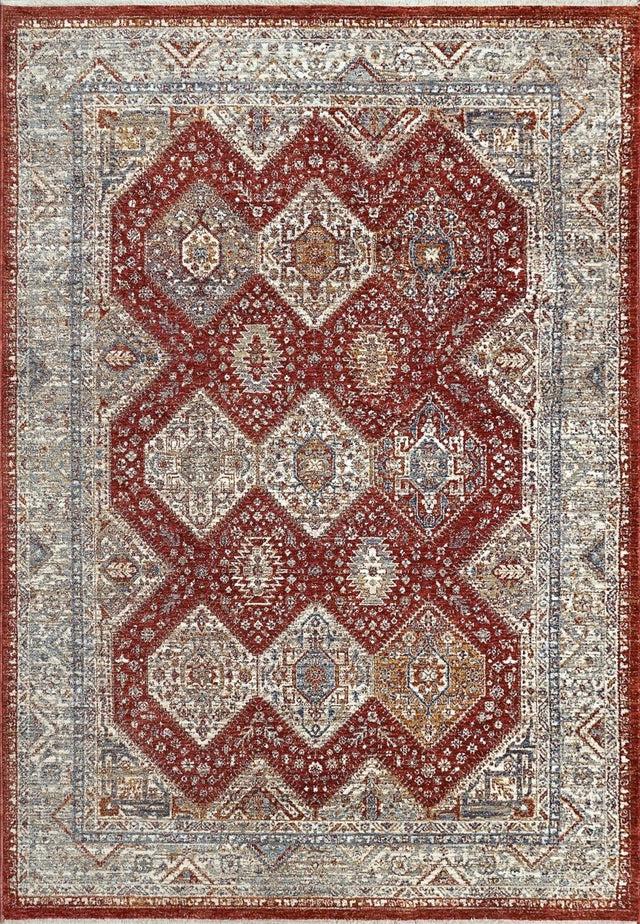Dynamic Rugs Dakota 6641 Red/Multi Rug.