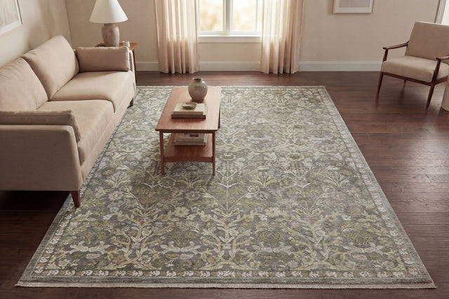 Dynamic Rugs Denali 11622 Power Loomed Transitional Brown/Beige/Cream Rug