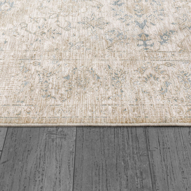 Dynamic Rugs Dharma 12041 Power Loomed Transitional Ivory/Beige Rug