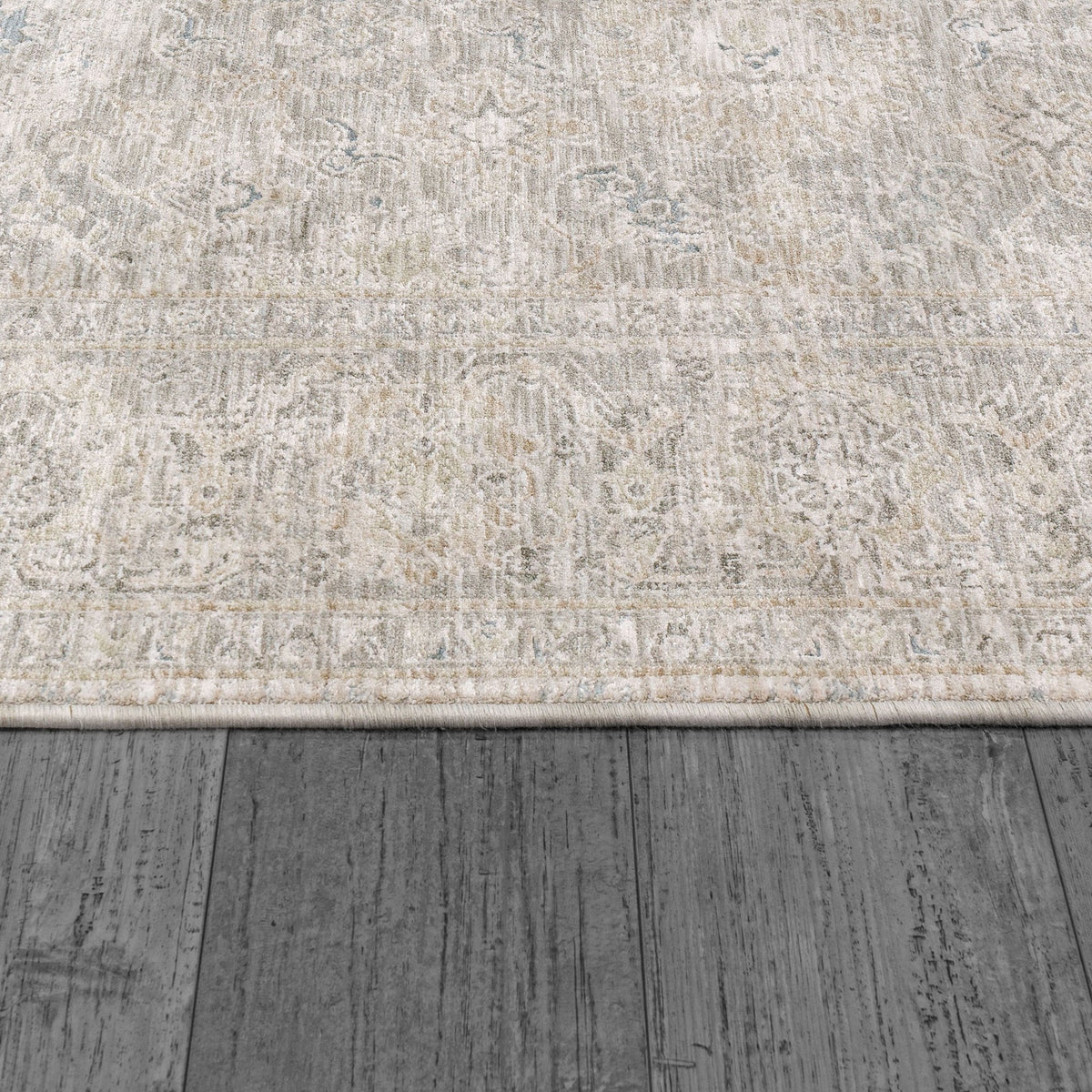 Dynamic Rugs Dharma 12041 Power Loomed Transitional Light Beige/Grey Rug