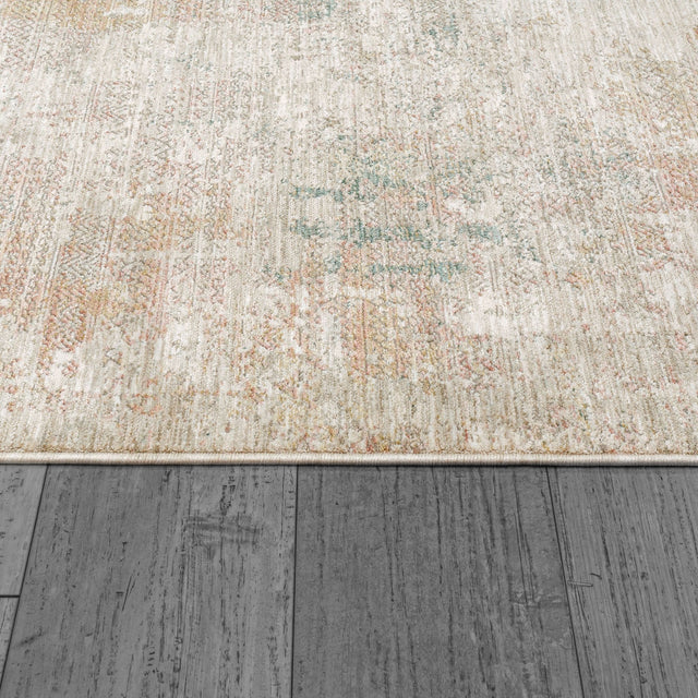 Dynamic Rugs Dharma 12044 Power Loomed Modern Beige/Multi Rug