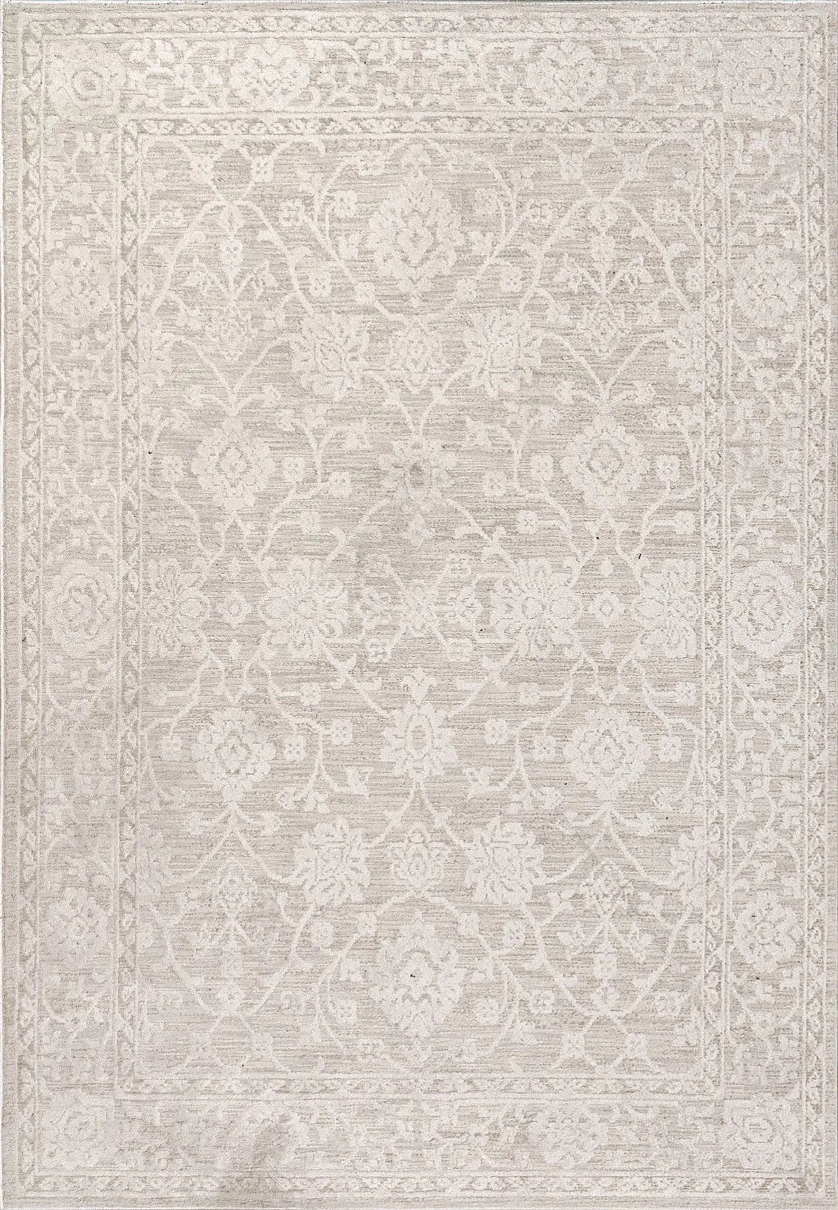 Dynamic Rugs Hamilton 10600 Power Loomed Traditional Cream Rug - Rectangular