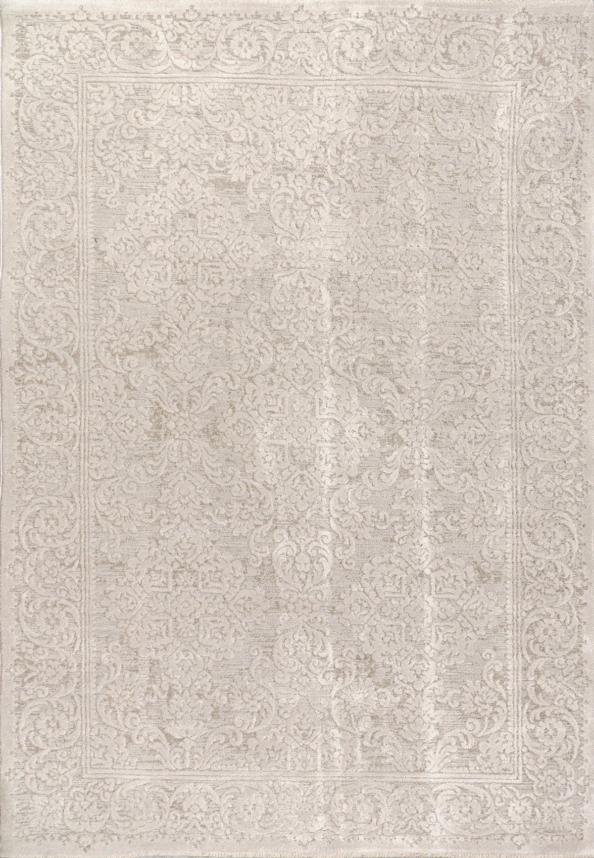 Dynamic Rugs Hamilton 10601 Power Loomed Traditional Cream Rug