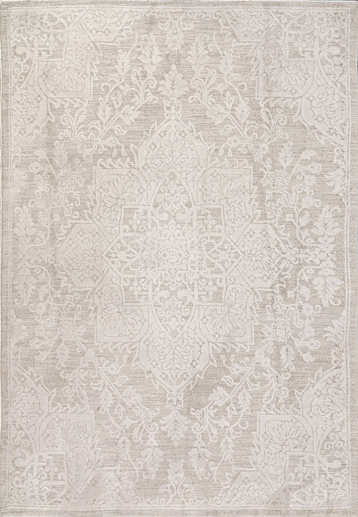 Dynamic Rugs Hamilton 10602 Power Loomed Traditional Cream Rug