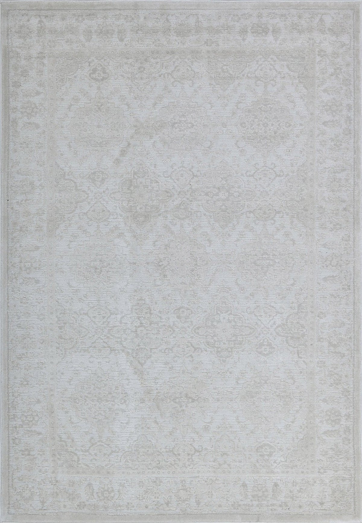 Dynamic Rugs Hamilton 10605 Power Loomed Traditional Ivory/Grey Rug