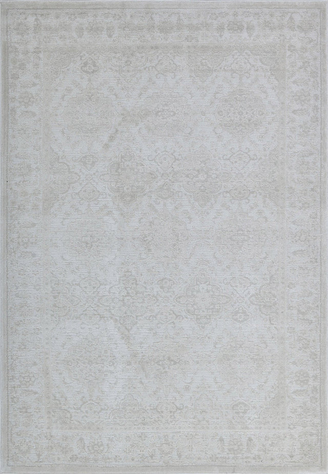 Dynamic Rugs Hamilton 10605 Power Loomed Traditional Ivory/Grey Rug