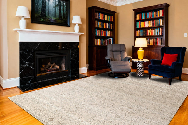 Dynamic Rugs Harmony 59002 Power Loomed Contemporary Beige/Ivory Rug