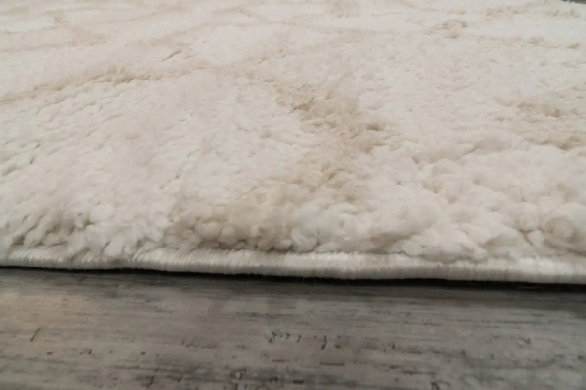 Dynamic Rugs Haven 19590 Power Loomed Modern Ivory/Beige Rug - Pile