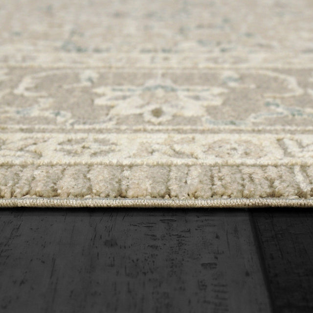 Dynamic Rugs Hudson 1451 Beige/Grey Rug.