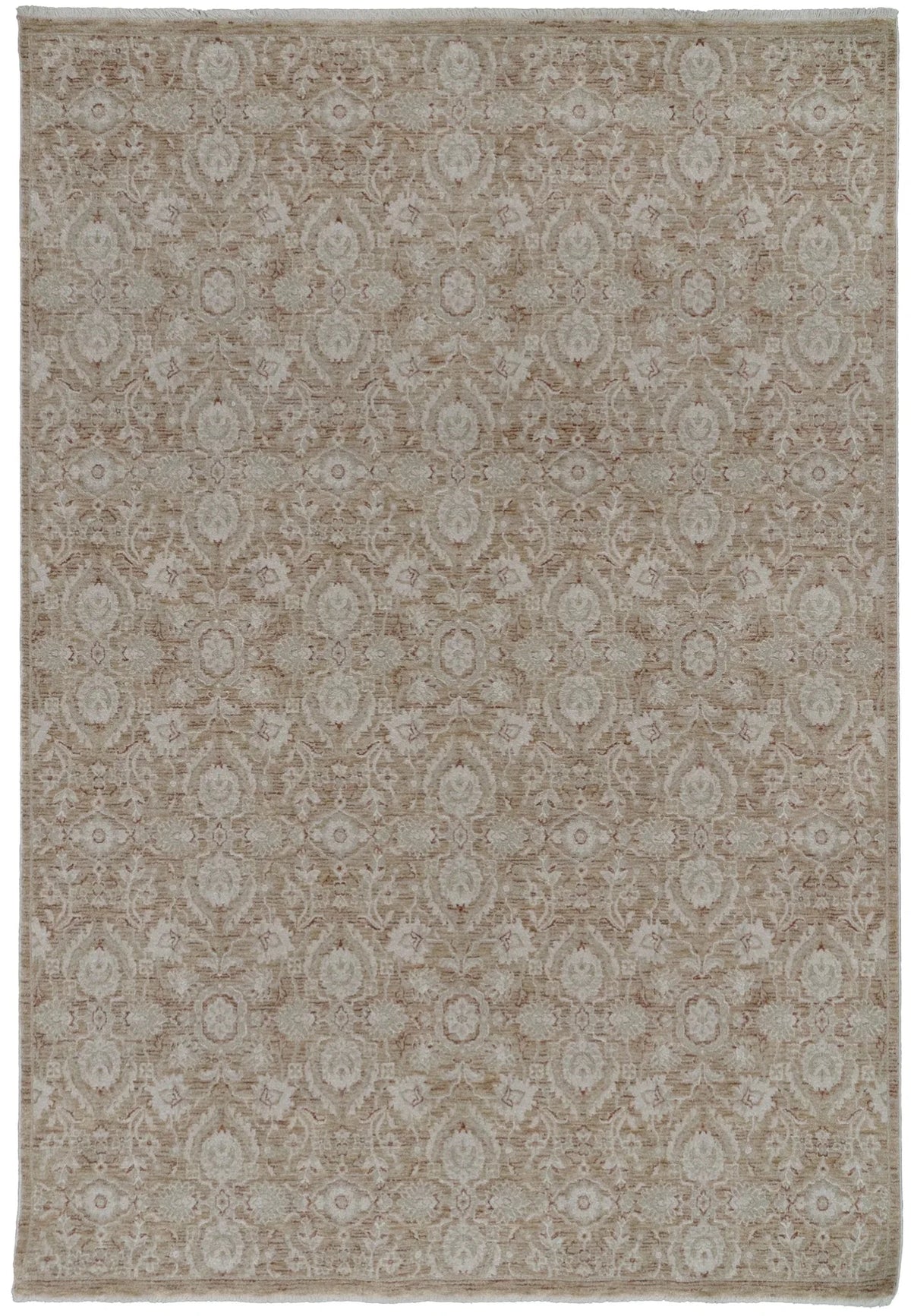Dynamic Rugs Hudson 1480 Power Loomed Transitional Gold/Cream Rug - Rectangular