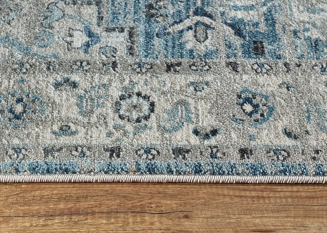 Dynamic Rugs Juno 6882 Light Blue / Cream Rugs.