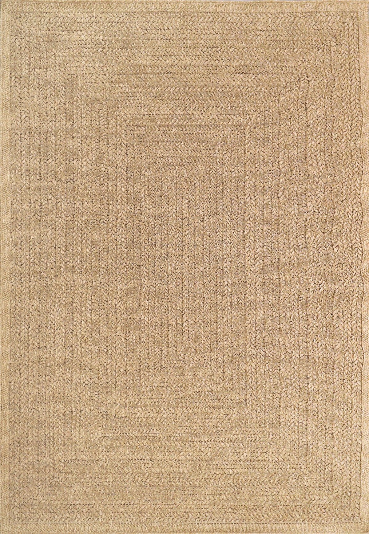 Dynamic Rugs Kenai 8773 Power Loomed Modern Natural Rug