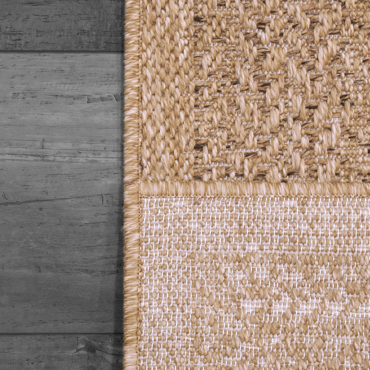 Dynamic Rugs Kenai 8773 Power Loomed Modern Natural Rug
