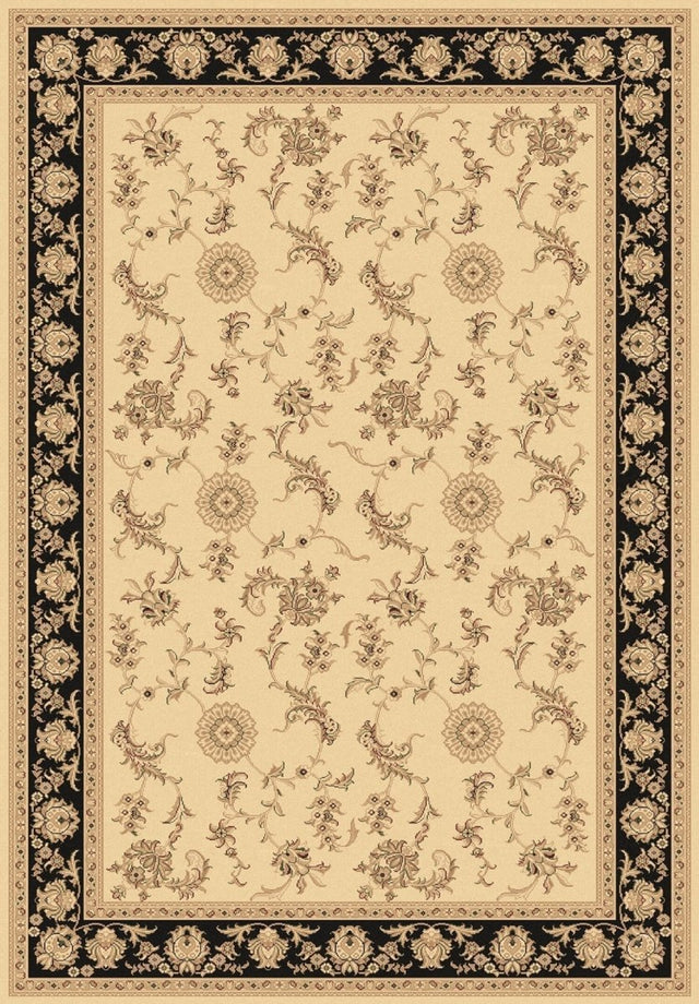 Dynamic Rugs Legacy 58017 Ivory / Black Rugs.