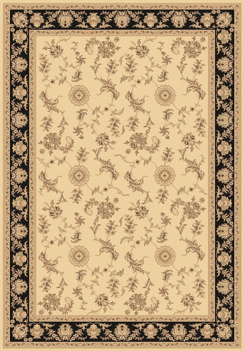 Dynamic Rugs Legacy 58017 Ivory / Black Rugs.