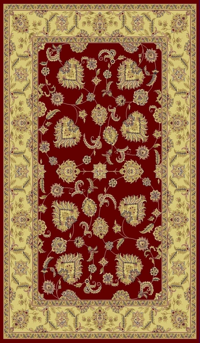 Dynamic Rugs Legacy 58020 Red Rugs.
