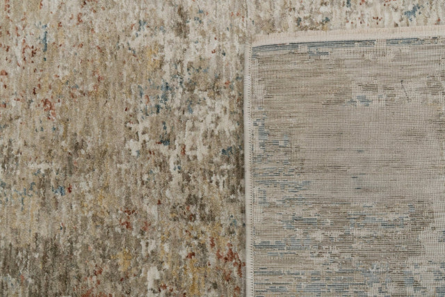 Dynamic Rugs Luminous 17602 Power Loomed Modern Cream/Multi Rug