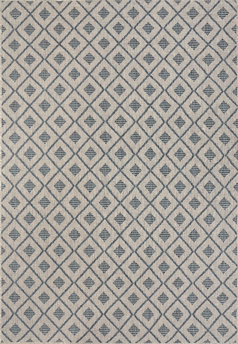 Dynamic Rugs Melissa 4232 Grey/Blue Rug.